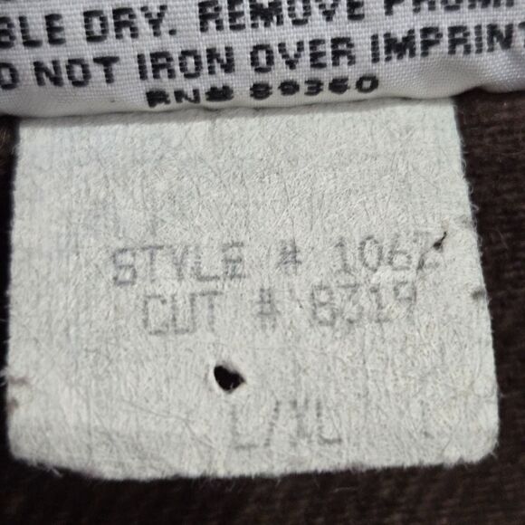 By Taylor American Original American Hand Painted L/XL Shacket Vtg Grunge Boho - Picture 9 of 15